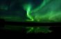 Auroras boreais são efeitos visuais da precipitação de partículas energéticas na terra