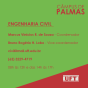 Curso de Engenharia Civil do Câmpus de Palmas (Arte: Job/UFT)